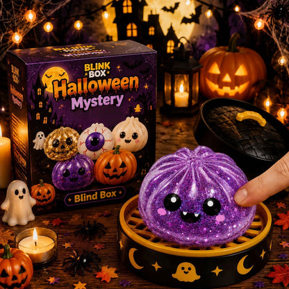 Juguete Squishy Antiestrés de Halloween – Figuras Sorpresa Rebotadoras