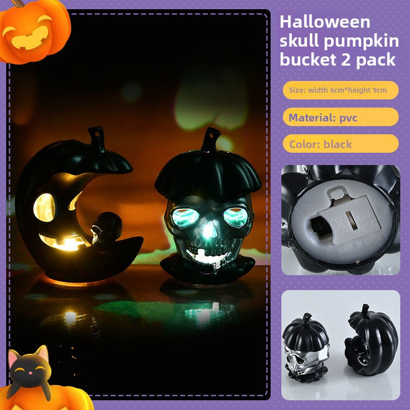 Decoraciones LED de Calabazas para Fiestas de Halloween