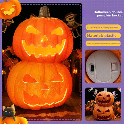 Decoraciones LED de Calabazas para Fiestas de Halloween