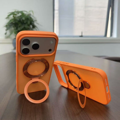 Funda Magnética para iPhone con Soporte Integrado y Diseño Moderno