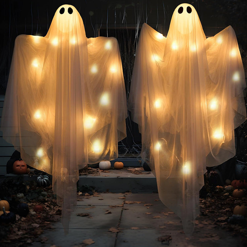 Guirnalda de Luces LED de Fantasmas para Halloween