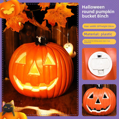 Decoraciones LED de Calabazas para Fiestas de Halloween