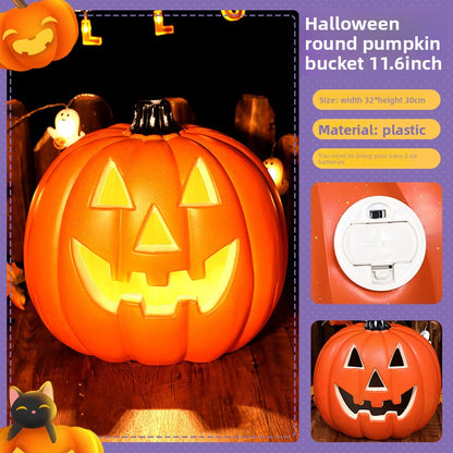 Decoraciones LED de Calabazas para Fiestas de Halloween