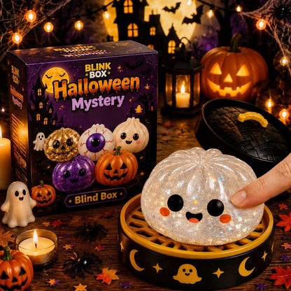 Juguete Squishy Antiestrés de Halloween – Figuras Sorpresa Rebotadoras