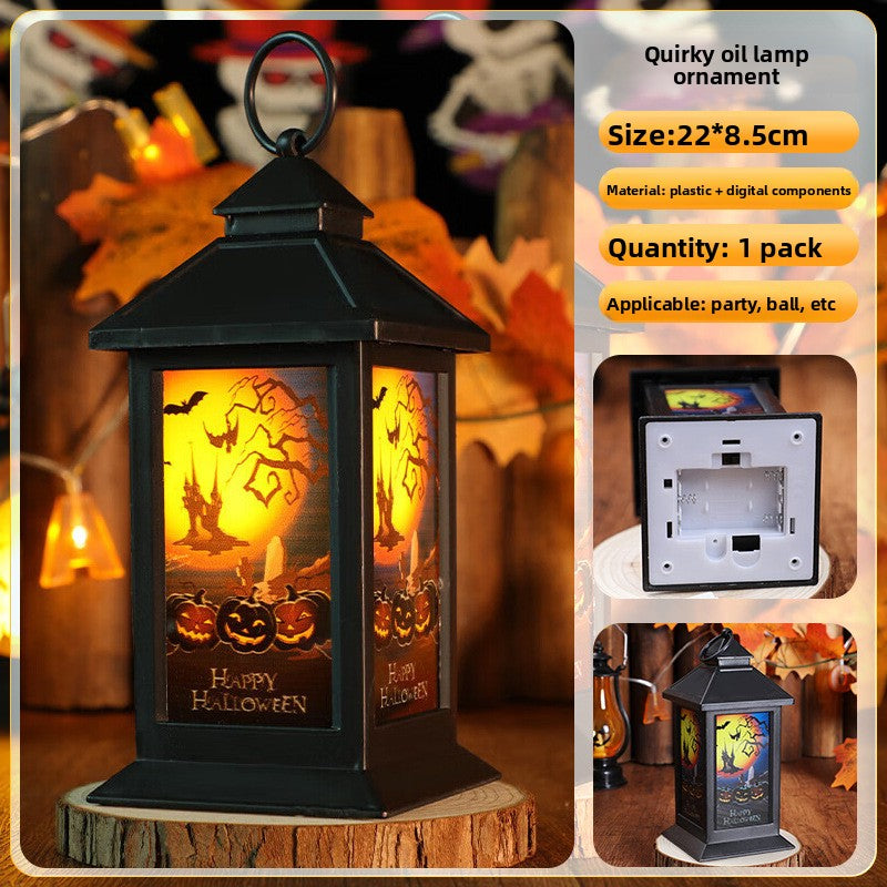 Decoraciones LED de Calabazas para Fiestas de Halloween