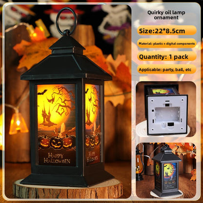 Decoraciones LED de Calabazas para Fiestas de Halloween