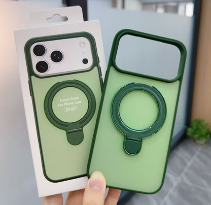 Funda Magnética para iPhone con Soporte Integrado y Diseño Moderno