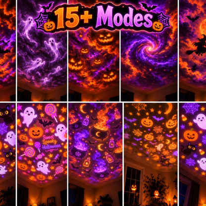 Lámpara LED Decorativa en Forma de Árbol para Navidad y Halloween