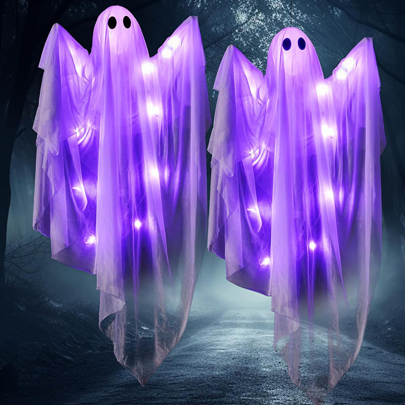 Guirnalda de Luces LED de Fantasmas para Halloween