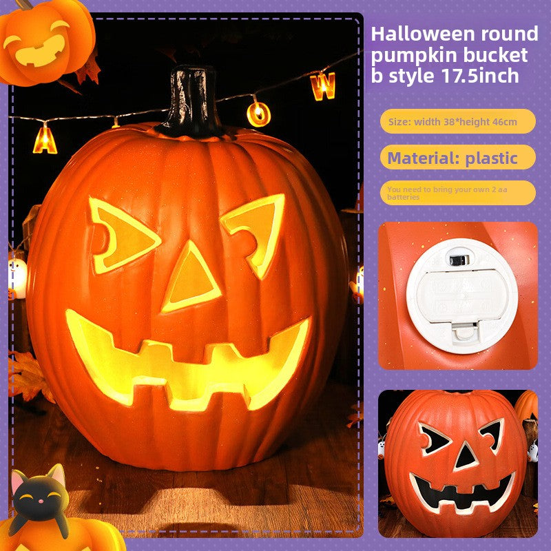 Decoraciones LED de Calabazas para Fiestas de Halloween