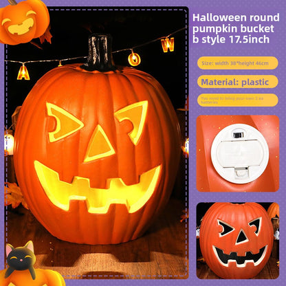 Decoraciones LED de Calabazas para Fiestas de Halloween