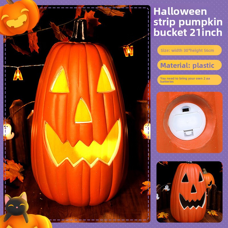 Decoraciones LED de Calabazas para Fiestas de Halloween
