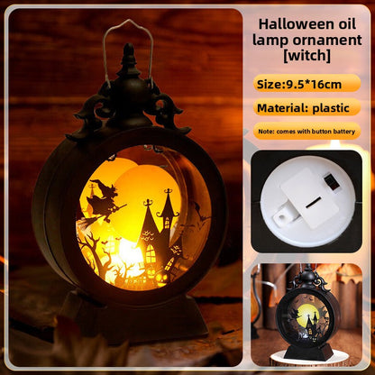 Decoraciones LED de Calabazas para Fiestas de Halloween