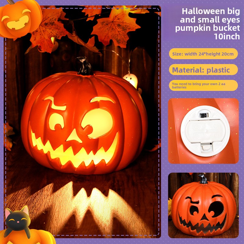 Decoraciones LED de Calabazas para Fiestas de Halloween