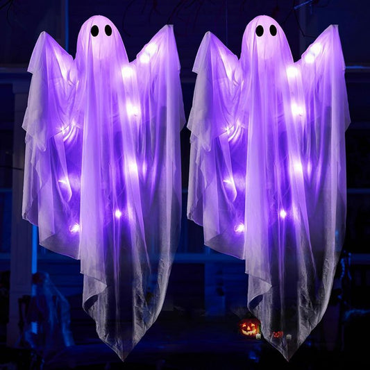 Guirnalda de Luces LED de Fantasmas para Halloween