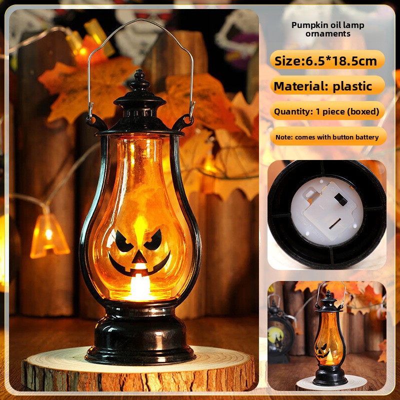 Decoraciones LED de Calabazas para Fiestas de Halloween